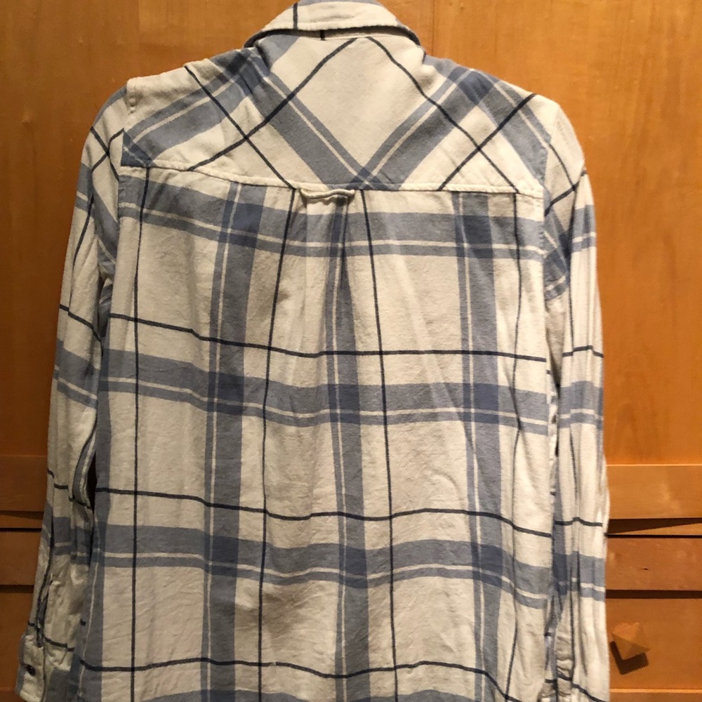 *SOLD* Women's L.A Hearts Blue Flannel - Picture 2 of 2